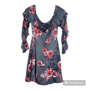 Lovers + Friends off the shoulder mini dress sz small